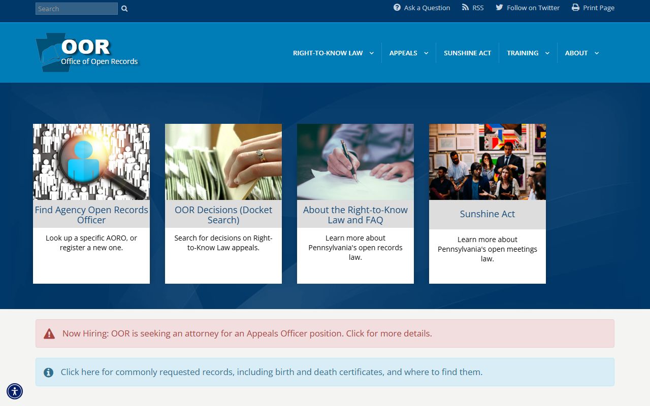Lebanon County arrest records and court charges Office of Open Records